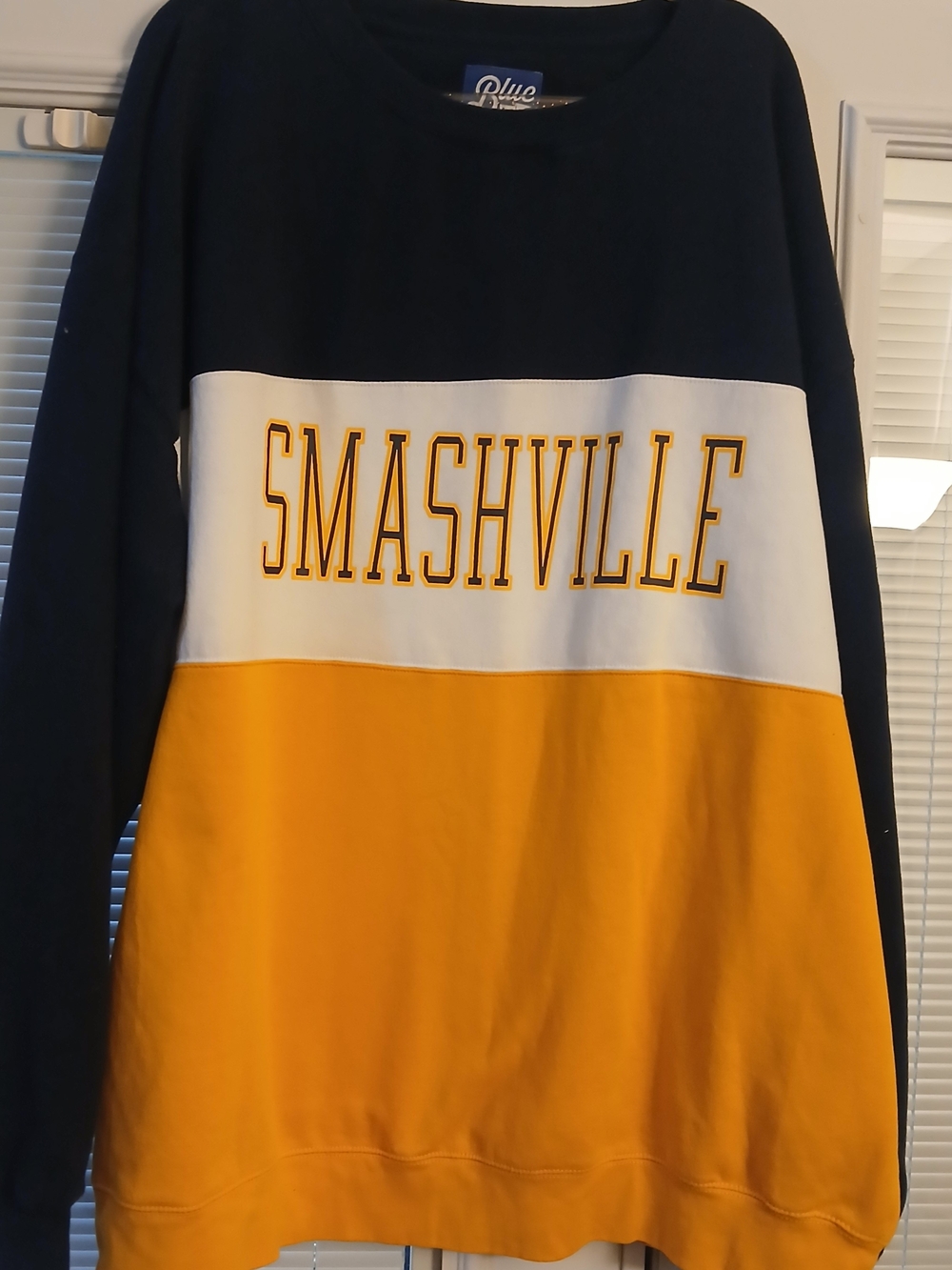 NHL Nashville Predators Color Block Smashville Sweatshirt
